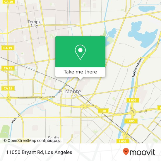 11050 Bryant Rd map