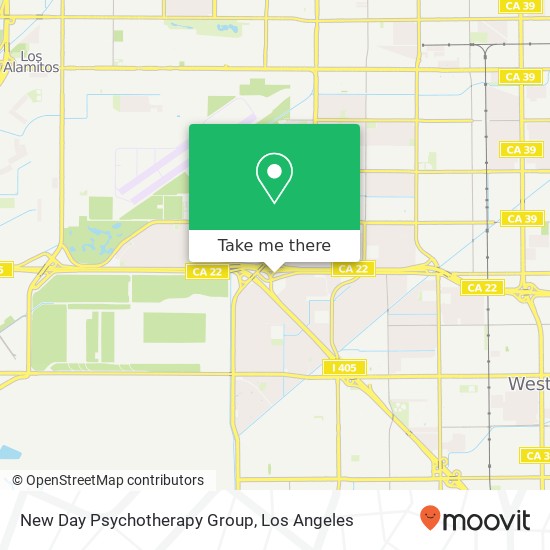 New Day Psychotherapy Group map