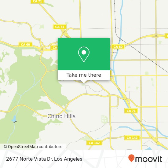 2677 Norte Vista Dr map