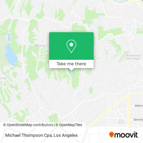 Michael Thompson Cpa map