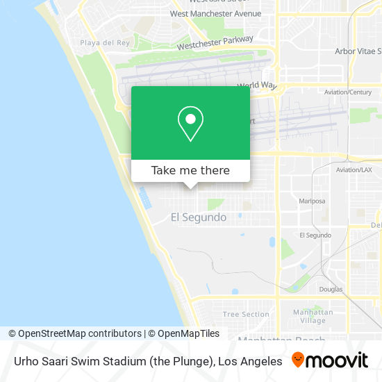 Mapa de Urho Saari Swim Stadium (the Plunge)