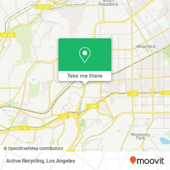 Active Recycling map