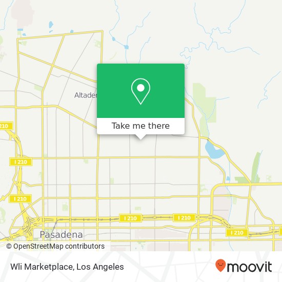 Wli Marketplace map