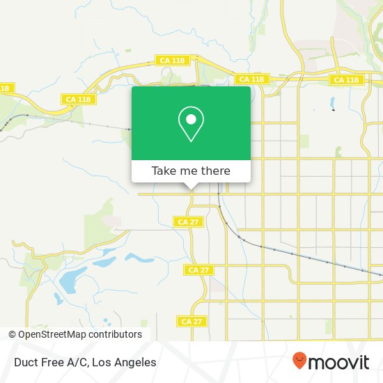 Duct Free A/C map