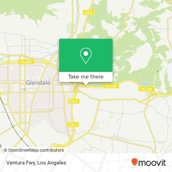 Mapa de Ventura Fwy