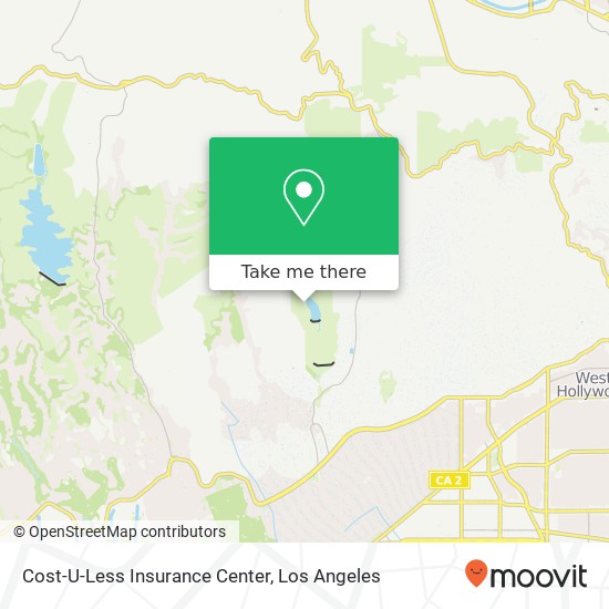 Cost-U-Less Insurance Center map