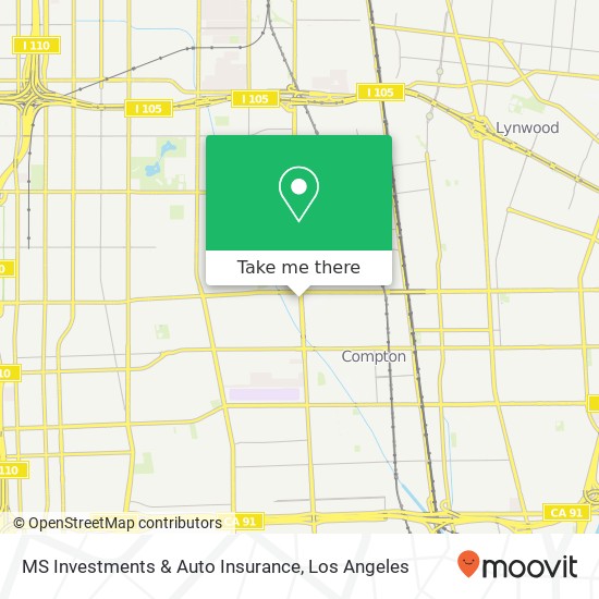 MS Investments & Auto Insurance map