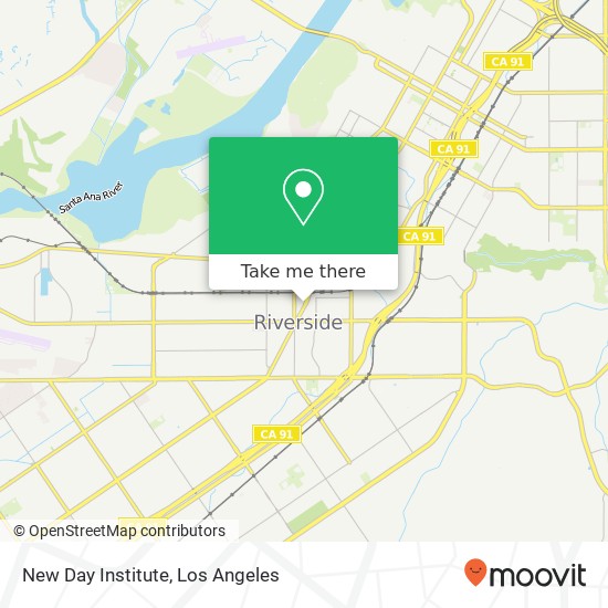 New Day Institute map