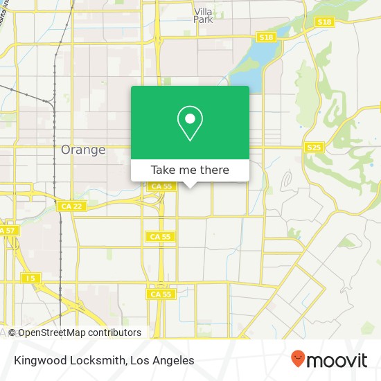 Mapa de Kingwood Locksmith