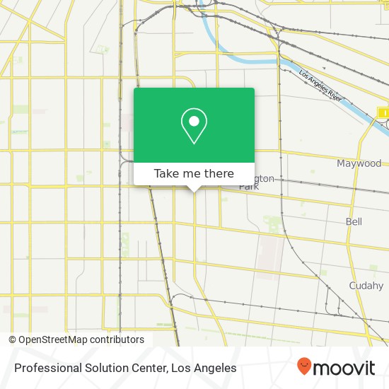Professional Solution Center map