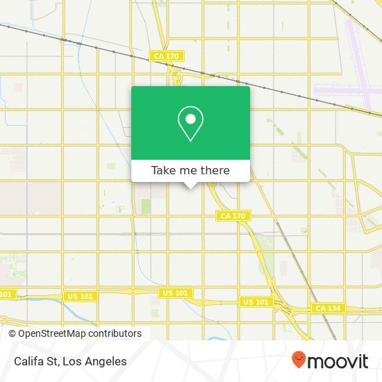 Califa St map