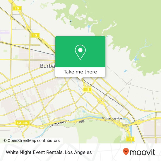 White Night Event Rentals map