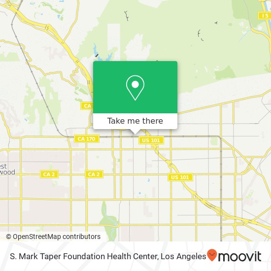 S. Mark Taper Foundation Health Center map