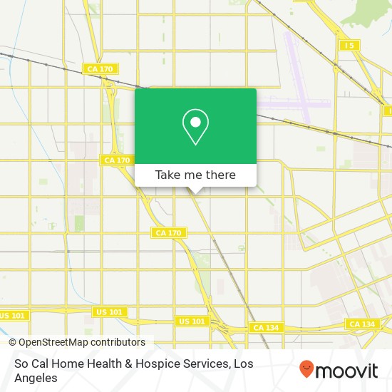 So Cal Home Health & Hospice Services map
