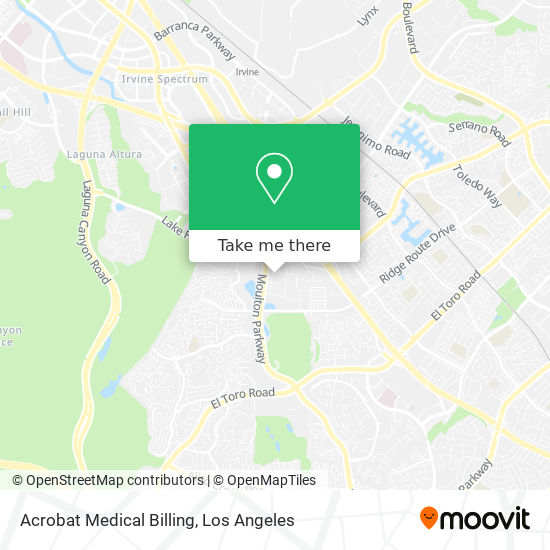 Acrobat Medical Billing map