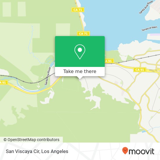 San Viscaya Cir map