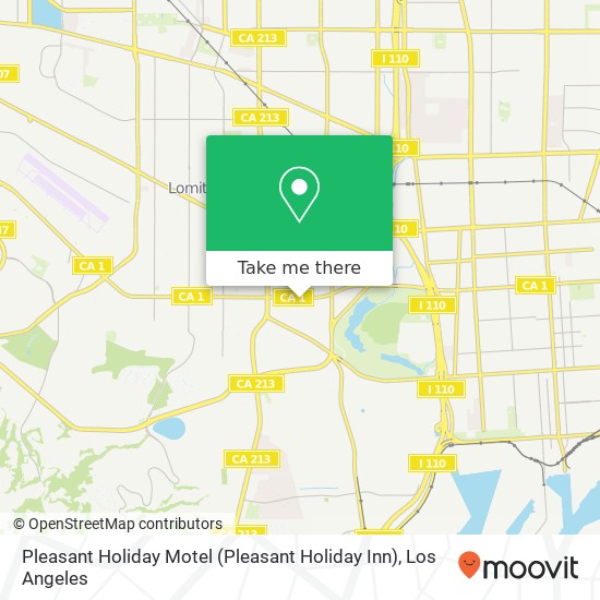 Pleasant Holiday Motel (Pleasant Holiday Inn) map