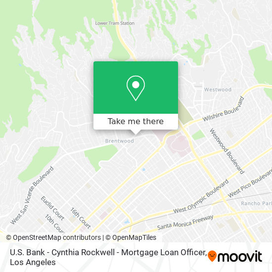 Mapa de U.S. Bank - Cynthia Rockwell - Mortgage Loan Officer