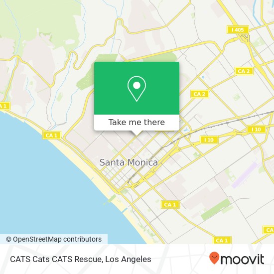 Mapa de CATS Cats CATS Rescue