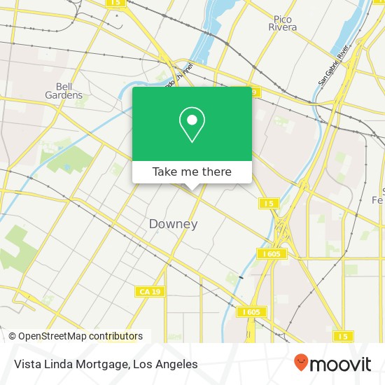 Vista Linda Mortgage map