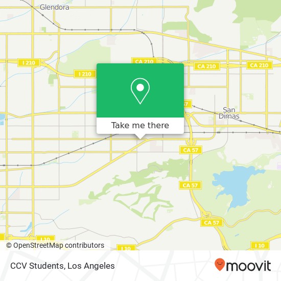 CCV Students map