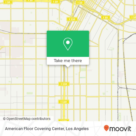 Mapa de American Floor Covering Center