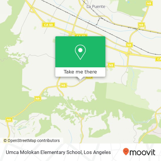 Umca Molokan Elementary School map