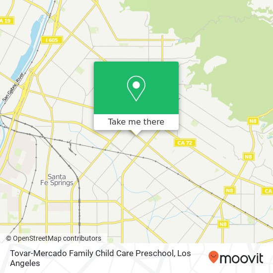 Tovar-Mercado Family Child Care Preschool map