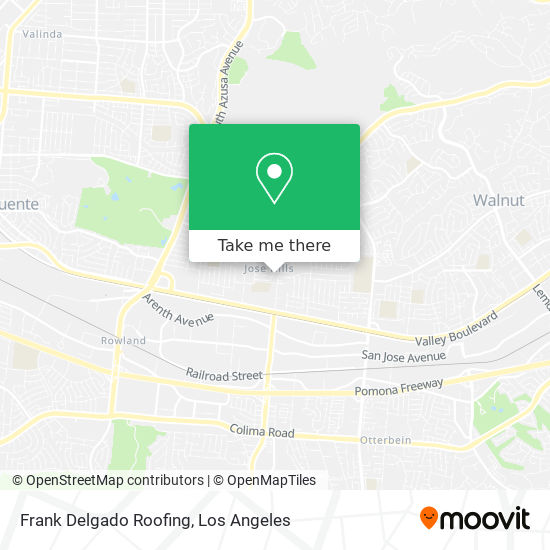 Mapa de Frank Delgado Roofing