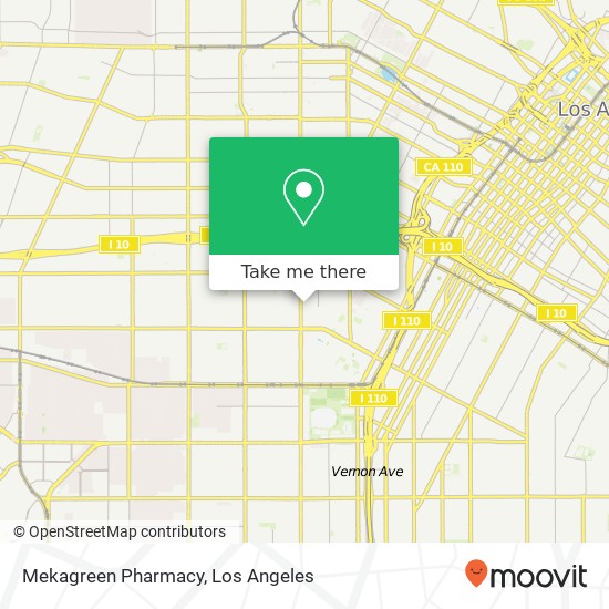 Mekagreen Pharmacy map