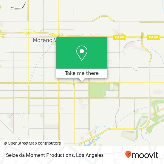 Seize da Moment Productions map