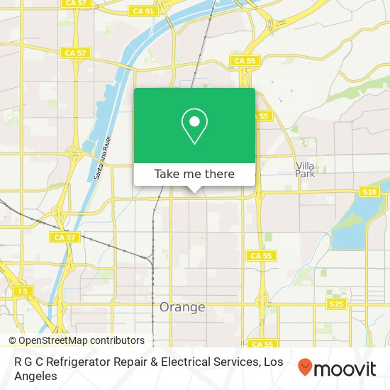 R G C Refrigerator Repair & Electrical Services map