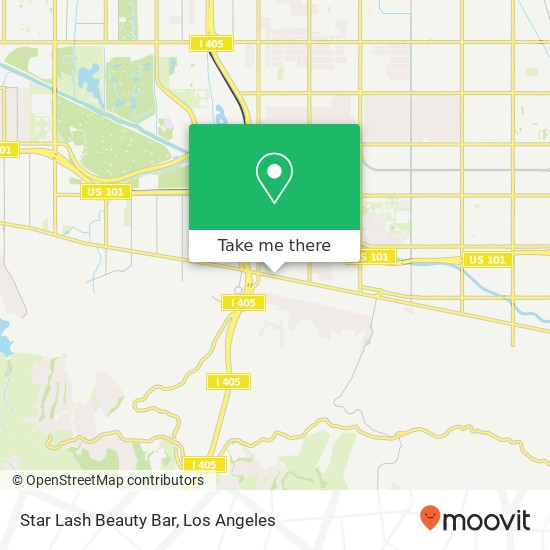 Mapa de Star Lash Beauty Bar