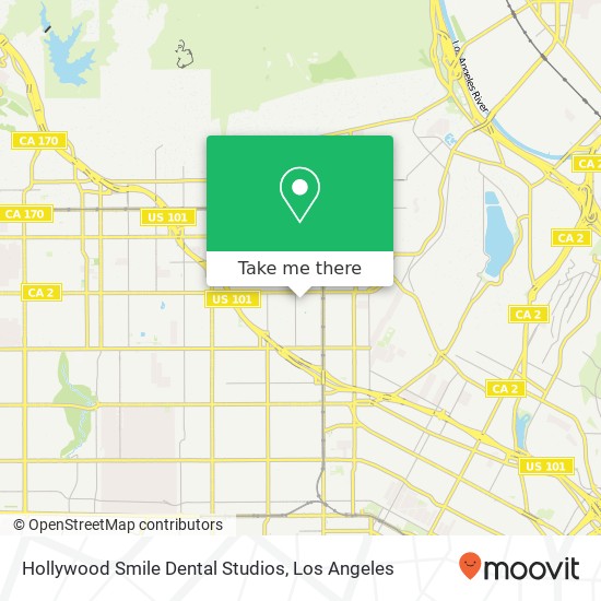 Hollywood Smile Dental Studios map