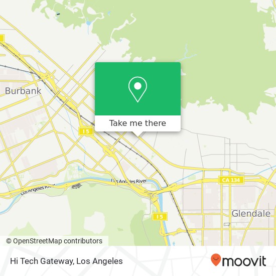 Hi Tech Gateway map
