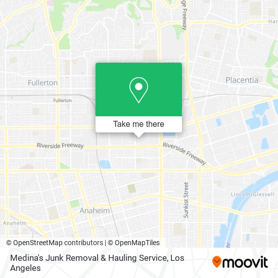 Medina's Junk Removal & Hauling Service map