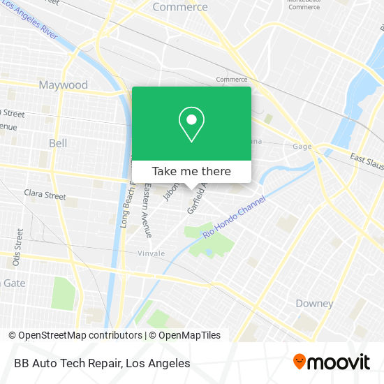 BB Auto Tech Repair map