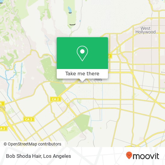 Mapa de Bob Shoda Hair
