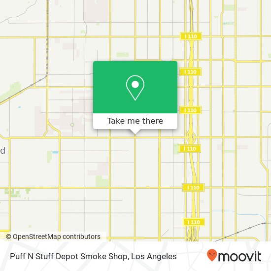 Puff N Stuff Depot Smoke Shop map