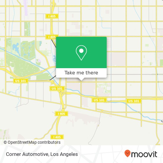 Corner Automotive map