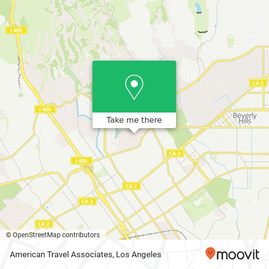 American Travel Associates map