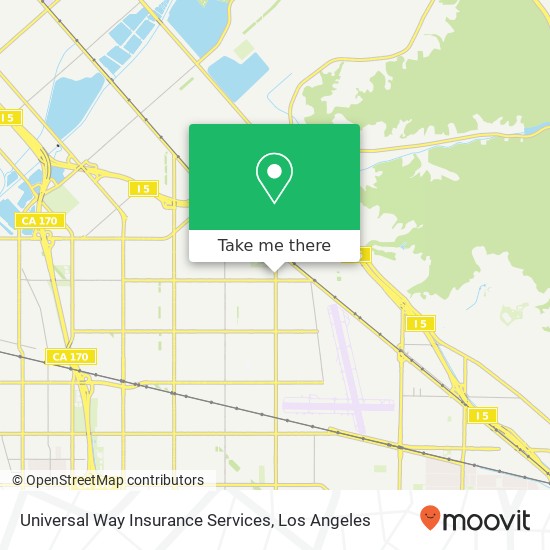 Mapa de Universal Way Insurance Services