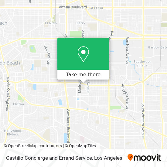 Castillo Concierge and Errand Service map