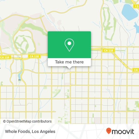 Whole Foods map