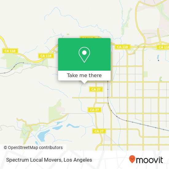 Spectrum Local Movers map