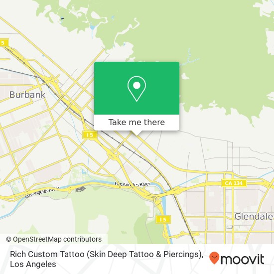 Mapa de Rich Custom Tattoo (Skin Deep Tattoo & Piercings)