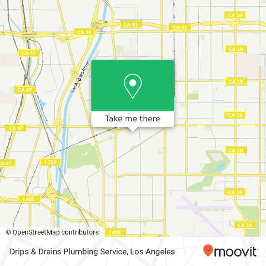 Drips & Drains Plumbing Service map