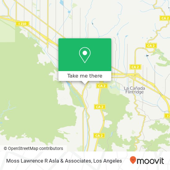 Mapa de Moss Lawrence R Asla & Associates
