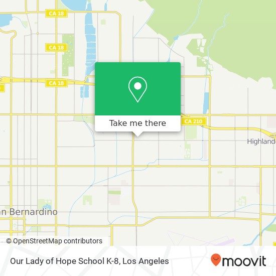 Mapa de Our Lady of Hope School K-8