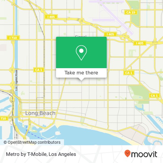 Mapa de Metro by T-Mobile